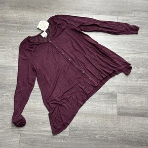 Casual Mauve Blouse